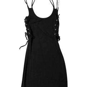 Flattering little black dress